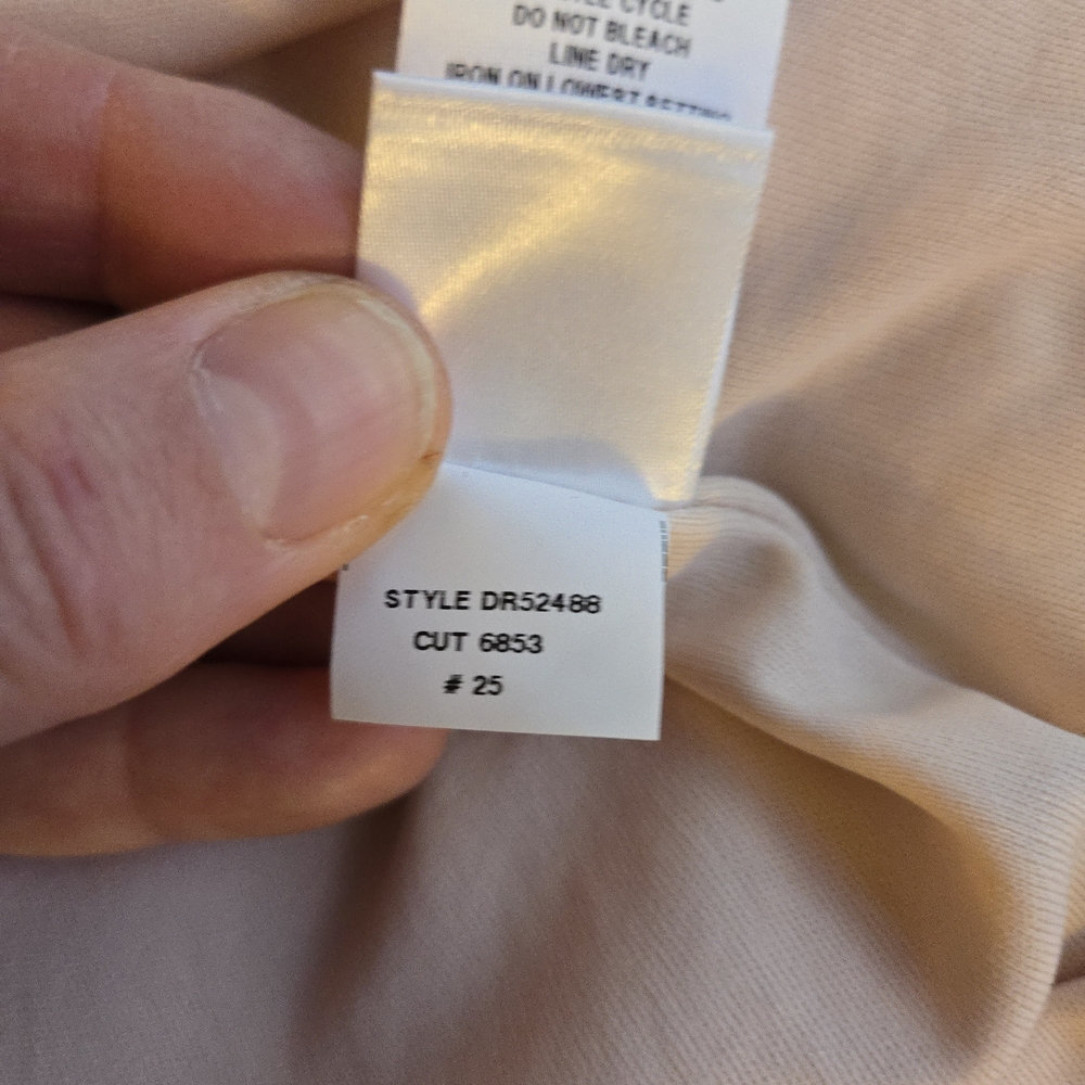 Donna Ricco Multicolor Bright Rainbow Striped Nude Maxi Wrap Front Dress CW3 - Picture 6 of 14